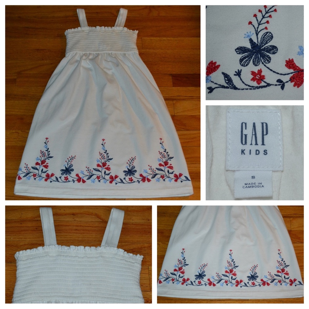 Youth girls GAP Kids maxi dress, size S 6-7